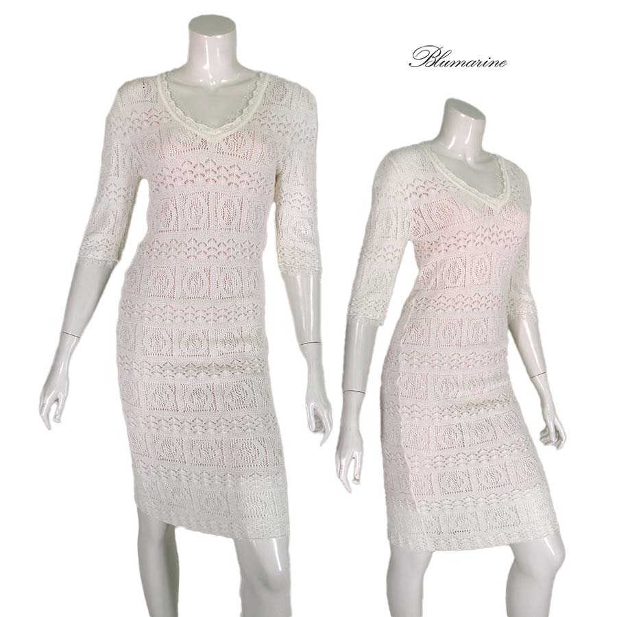 Blumarine♡ブルマリン♡ニットワンピース♡蝶々
