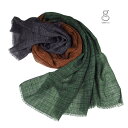 【定価¥12,000の30%OFF】【秋冬物】【SALE】【送料無料】GIERRE【ジエレ】【メンズ】ウール100%3色配色プリントストール・冬小物・マフラー/...