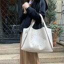 STELLA McCARTNEY ステラマッカートニー 502793 W8542 9000/ホワイト ポシェット付きトートバッグ(4)