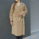 マックスマーラ コート レディース ★出荷の前にプレスをかけて配送★【2023年秋冬新入荷】MAXMARA WEEKEND ROVO ロボウールコート レディース CAMEL/キャメル