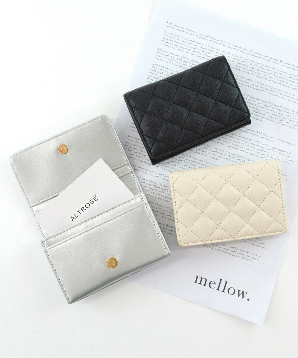 名刺入れ レディース キルティング 名刺ケース...の紹介画像3