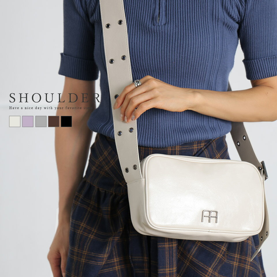 【楽天マラソン限定！50％OFF】ショルダーバッグ ショルダー ワンショルダー 肩掛け 斜め掛け 斜めがけ ピンバックル バッグ ヴィンテージ ハンドバッグ ルピタのサムネイル
