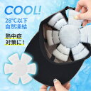 クールパッド クールパット ヘッドクール パット 帽子 ヘルメット 冷感 冷却 アイス 頭 冷やす 熱中症 暑さ対策 夏 自転車 野外 フェス