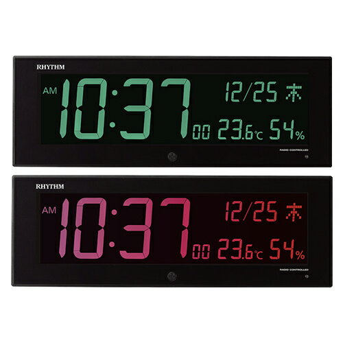 8RZ184SR02 置き掛時計 イロリア ジー 『日時指定不可』『代引不可』【送料無料(一部地域除く)】 [3]