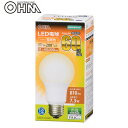 オーム電機 LED電球 E26 60形相当 電球色 LDA7L-G AG53