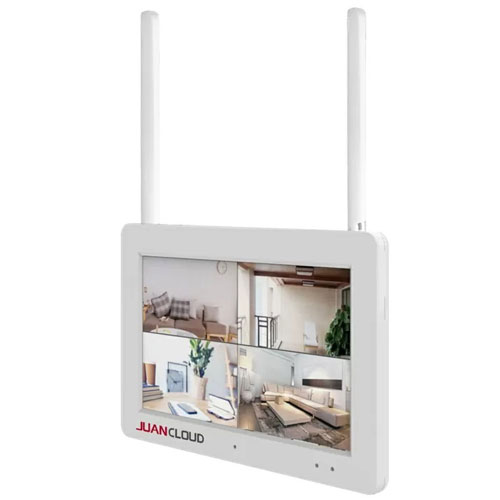 ドラッグスーパー aludeの『取寄品』JUANCLOUD Wi-Fiネットワークカメラモニター 増設用 7インチ タッチパネル JA-T6204-W カメラモニター 監視カメラ モニター『送料無料(一部地域除く)』|詳細画像