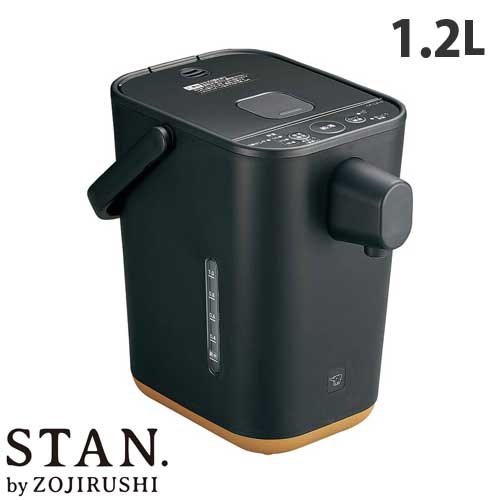 象印マホービン STAN. (スタン) 電動ポット 1.2L ブラック CP-CA12-BA 象印 stan 電気ポット 給湯ポット ポット 湯沸かし『送料無料（一部地域除く）』