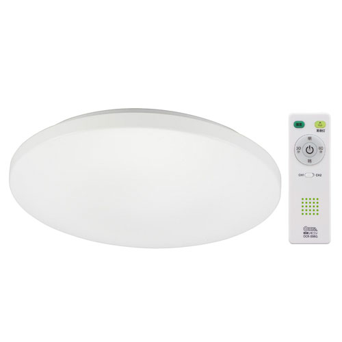 オーム電機 LEDシーリングライト 調光 6畳用 LE-Y24D6G-W4 天井照明 照明 LED シーリングライト 昼光色 リモコン『送料無料（一部地域除く）』 2