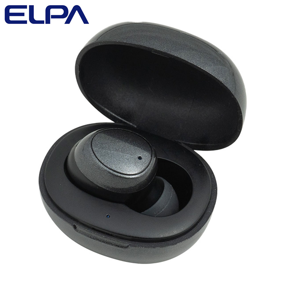 『取寄品』集音器 イヤリスチャージ イヤホン型 片耳用 密閉型 高齢者 使いやすい 小型 エルパ AS-E001『送料無料（一部地域除く）』