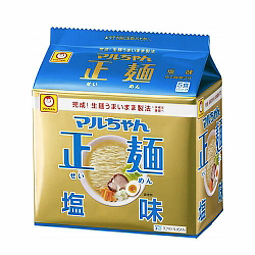 マルちゃん正麺 塩味 105g×5食 インスタント ラーメン 袋麺 カップ麺のサムネイル