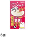 『おひとり様1セット限り』『ゆうパケット配送』 いなば CIAO ちゅ〜る とりささみ&甘えび (14g×4本)×6個 SC-142『代引不可』『送料無料(一部...