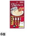 『おひとり様1セット限り』『ゆうパケット配送』 いなば CIAO ちゅ〜る とりささみ&黒毛和牛 (14g×4本)×6個 SC-144『代引不可』『送料無料(一...