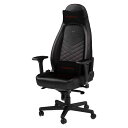 noblechairs ゲーミングチェア ICON レッド NBL-ICN-PU-BRD-SGL 『日時指定不可』『代引不可』『送料無料（一部地域除く）』