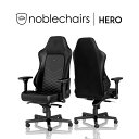 noblechairs ゲーミングチェア HERO ホワイト NBL-HRO-PU-BPW-SGL 『日時指定不可』『代引不可』『送料無料（一部地域除く）』