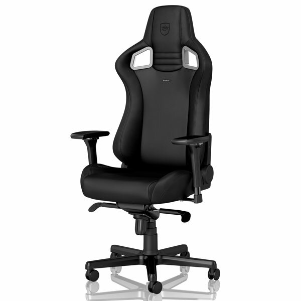 楽天ドラッグスーパー　aludenoblechairs ゲーミングチェア EPIC Black Edition NBL-PU-BLA-005 [ テレワーク 在宅 リラックス 海外 高級 ブラックエディション ] 『日時指定不可』『代引不可』『送料無料（一部地域除く）』