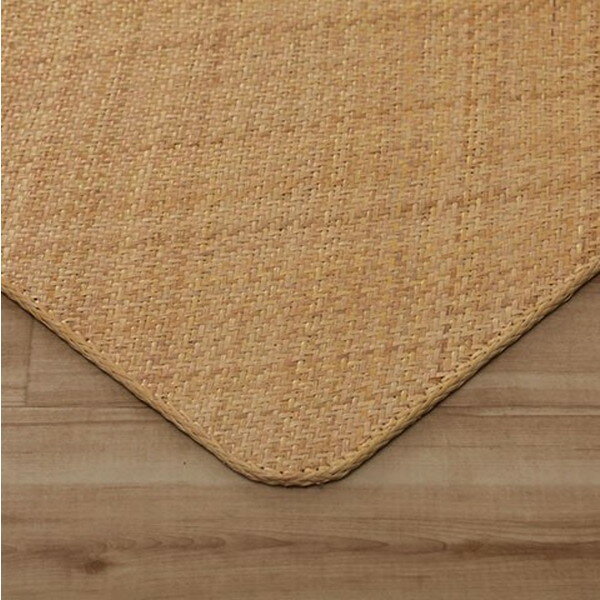 イケヒコ 天然ラタンカーペット 籐あじろ マットタイプ 約50×80cm [ 籐 敷 マット 玄関 キッチン 自然素材 アジアン ラタン あじろ織り ]『代引不可』『送料無料(一部地域除く)』