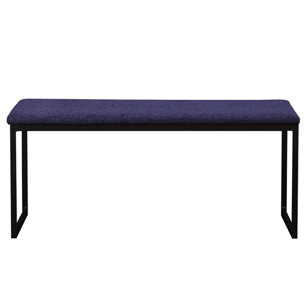 関家具 ダイニングベンチ KARASU W1250×D410×H450mm ダークブルー [ NiPPONAIRE 国産 日本製 カラス ベ..