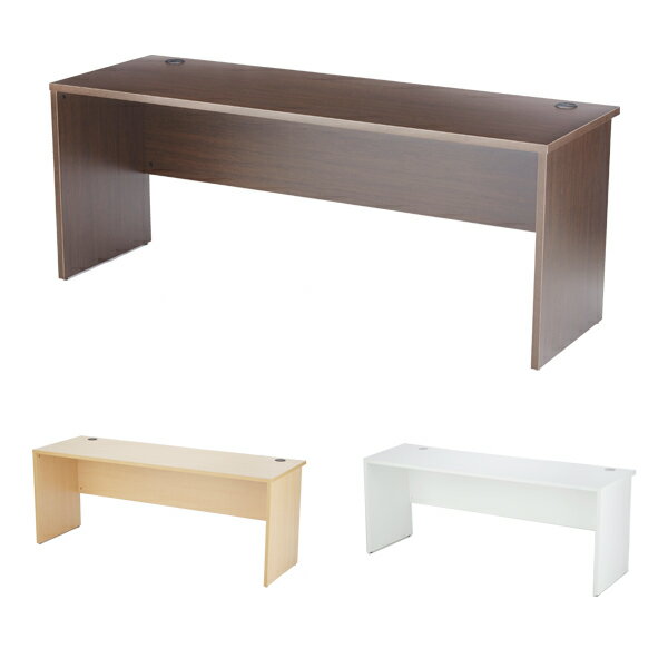 R・Fヤマカワ ノルム 木製デスクIII W1800×D600×H700mm RFPLD3-1860-2[ デスク オフィスデスク 事務机 事務デスク 平机 机 オフィス家具 ] 【代引不可】【送料無料（一部地域除く）】