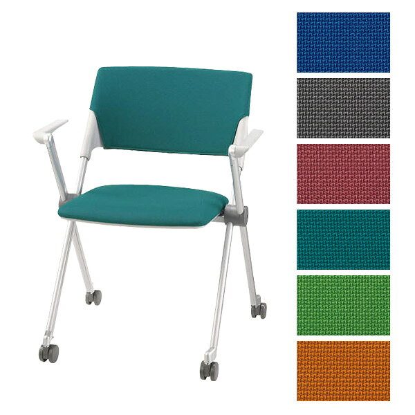 『ポイント5倍』 ライオン事務器 ミーティング用チェアー クリエラ W630×D555×H785SH440mm No.2816F 【代引不可】【送料無料（一部地域除く）】