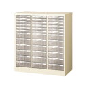 生興 A4判整理ケース A4判床置型 プラスチック引出し W777×D400×H880 A4G-P312C『代引不可』『送料無料(一部地域除く)』