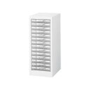 生興 A4判整理ケース A4判床置型 プラスチック引出し W277×D400×H700 A4 W-P114S『代引不可』『送料無料(一部地域除く)』