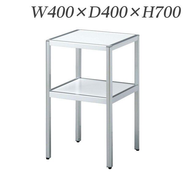 生興 電話台 コーナーテーブル W400×D400×H700 MCT-044『代引不可』【送料無料（一部地域除く）】