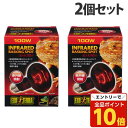 【エントリーでポイント10倍】ジェックス ヒートグロー 赤外線照射スポットランプ 100W 2個セット 爬虫類 トカゲ リクガメ 亀 赤外線 集光型 昼夜兼用『...