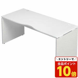 【エントリーでポイント10倍】『ポイント5倍』 Garage 木製パソコンデスク AFデスク 幅160cm 奥行き70cm AF-167MH 白 ホワイト 【代引不可】【送料無料（一部地域除く）】