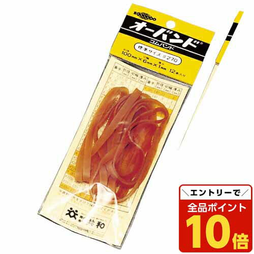 【エントリーでポイント10倍】共和オーバンド パック 12本入（切幅 6mm）