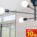 【エントリーでポイント10倍】『ポイント10倍』『取寄品』インターフォルム 天井照明 Astre アストル シーリングライト 6灯 ホワイトボール球付 LT-2...