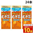 【エントリーでポイント10倍】健康ミネラル麦茶 紙パック 250ml 24本 伊藤園 むぎ茶