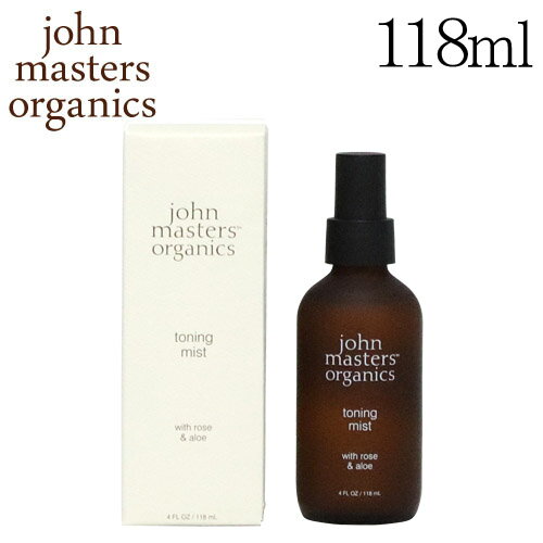 ジョンマスター ローズ＆アロエ トーニングミスト 118ml / John Masters Organics ミスト 肌 潤い 保湿