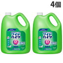 花王 ワイドハイター EXパワー 4.5L×4個 漂白剤 衣料用漂白剤 衣料 衣服 洋服 漂白 洗濯用品『送料無料(一部地域除く)』