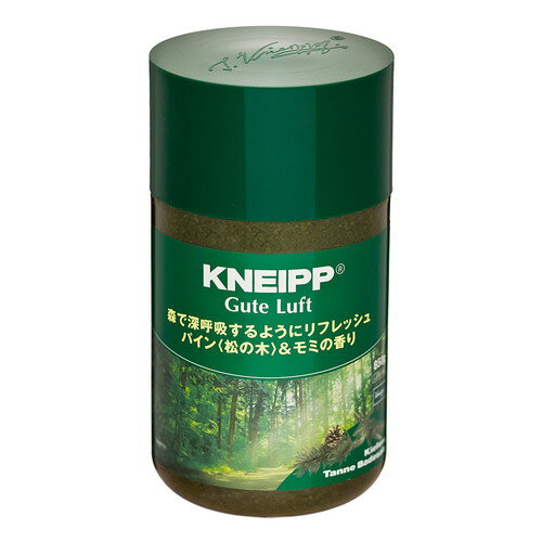 クナイプ バスソルト クナイプ(KNEIPP) バスソルト グーテルフト パイン(松の木)＆モミの香り 850g 入浴剤 お風呂 バス用品