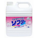 【SS限定エントリーでポイント5倍】ミツエイ スマイルチョイス ソフター 大容量 4L 洗濯用品 洗濯用 洗濯 洗たく 衣類用 柔軟剤 柔軟仕上げ剤
