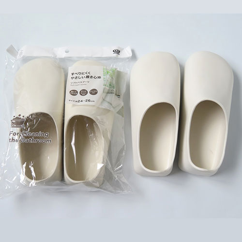 ドラッグスーパー　aludeのバスシューズ ソフトバスブーツ アイボリー 24〜26cm｜アングル3