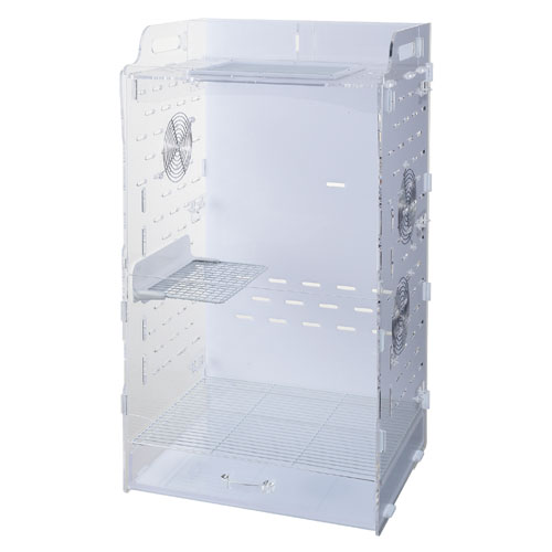 ジェックス アクリルルームIII 390High アクリル モモンガ フクロモモンガ クリア 透明 ケージ 縦長 透明のケージ 上下運動『送料無料(一部地域除く)』