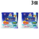 ジェックス ラビレット ヒノキア 三角トイレシーツ 22枚×3個 ウサギ トイレシーツ トイレタリー 小動物 フェレット 三角トイレ 簡単 日本製 除菌 消臭 両面吸収
