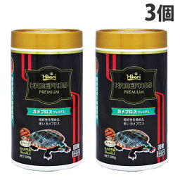 キョーリン カメプロス プレミアム 大スティック 200g×3個 ペット 餌 エサ カメ 亀 カメのエサ 亀の餌 国産 日本製