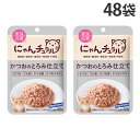 にゃんチュラル かつおのとろみ仕立て パウチ 40g 48袋 はごろもフーズ 国産『送料無料(一部地域除く)』