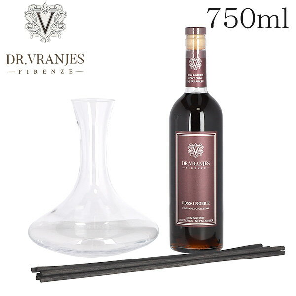 ドットール・ヴラニエス ディフューザー デキャンタ セットボックス ROSSO NOBILE ロッソ ノービレ 750..