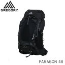 GREGORY グレゴリー バックパック PARAGON パラゴン 48 48L M/L バサルトブラック 1268432917『送料無料(一部地域除く)』