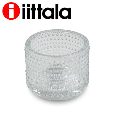 iittala イッタラ Kastehelmi カステヘルミ キャンドルホルダー 64mm クリア