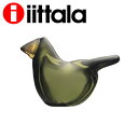 iittala イッタラ Birds by Toikka バード シエッポ モスグリーン コッパー 95×65mm Flycatcher Mossgreen-Ccopper『送料無料（一部地域除く）』