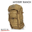 MYSTERY RANCH ~Xe[` BLITZ 35 ubc S/M 35L Coyote R[e obNpbN fCpbN bN bNTbN obO Jowiꕔn揜jx