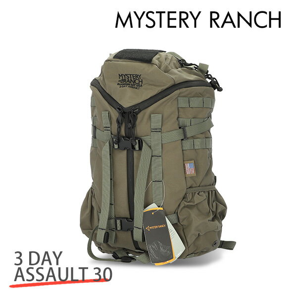 MYSTERY RANCH ミステリーランチ バックパック 3 DAY ASSAULT CL 30 3デイアサルトCL S/M 30L RANGER GREEN レンジャーグリーン『送料無料（一部地域除く）』