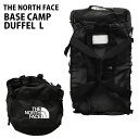 THE NORTH FACE ザ・ノースフェイス BASE CAMP DUFFEL L ベースキャンプ ダッフル 95L ブラック ボストンバッグ ダッフルバッ...