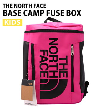 THE NORTH FACE ノースフェイス バックパック BC FUSE BOX ベースキャンプ ヒューズボックス キッズ 21L リナリアピンク×ブラック デイパック『送料無料（一部地域除く）』