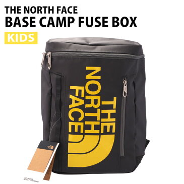THE NORTH FACE ノースフェイス バックパック BC ベースキャンプ ヒューズボックス キッズ 21L アスファルトグレー×ライトニングイエロー デイパック『送料無料（一部地域除く）』