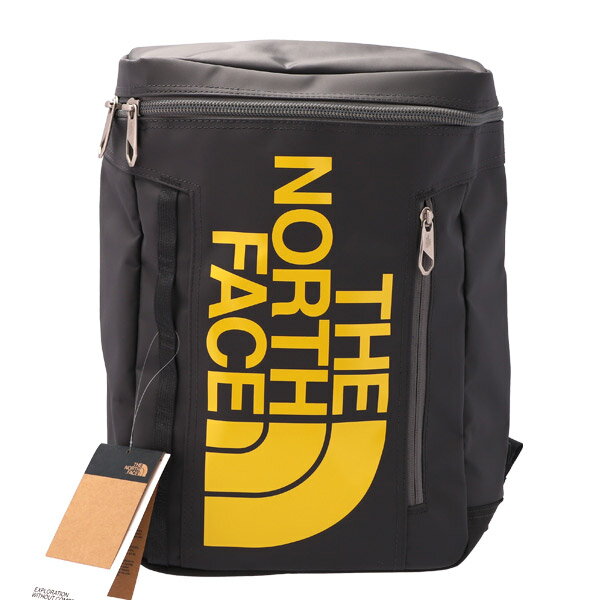 THE NORTH FACE ノースフェイス バックパック BC ベースキャンプ ヒューズボックス キッズ 21L アスファルトグレー×ライトニングイエロー デイパック『送料無料（一部地域除く）』